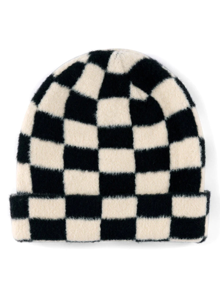 SHIRALEAH TANNER HAT BLACK AND TAN