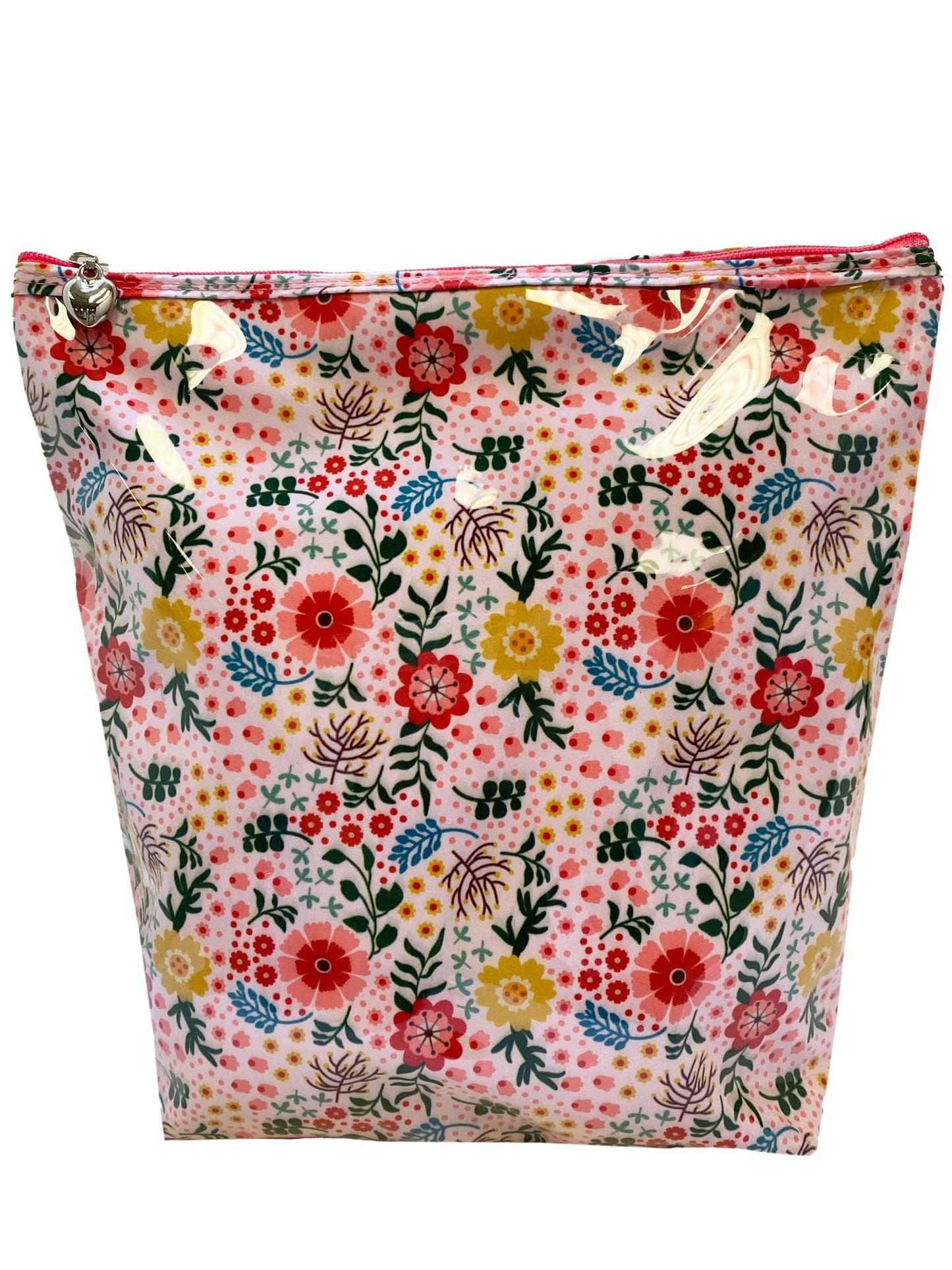Cosmetic Bag (Large) - Posies - Bella Boutique