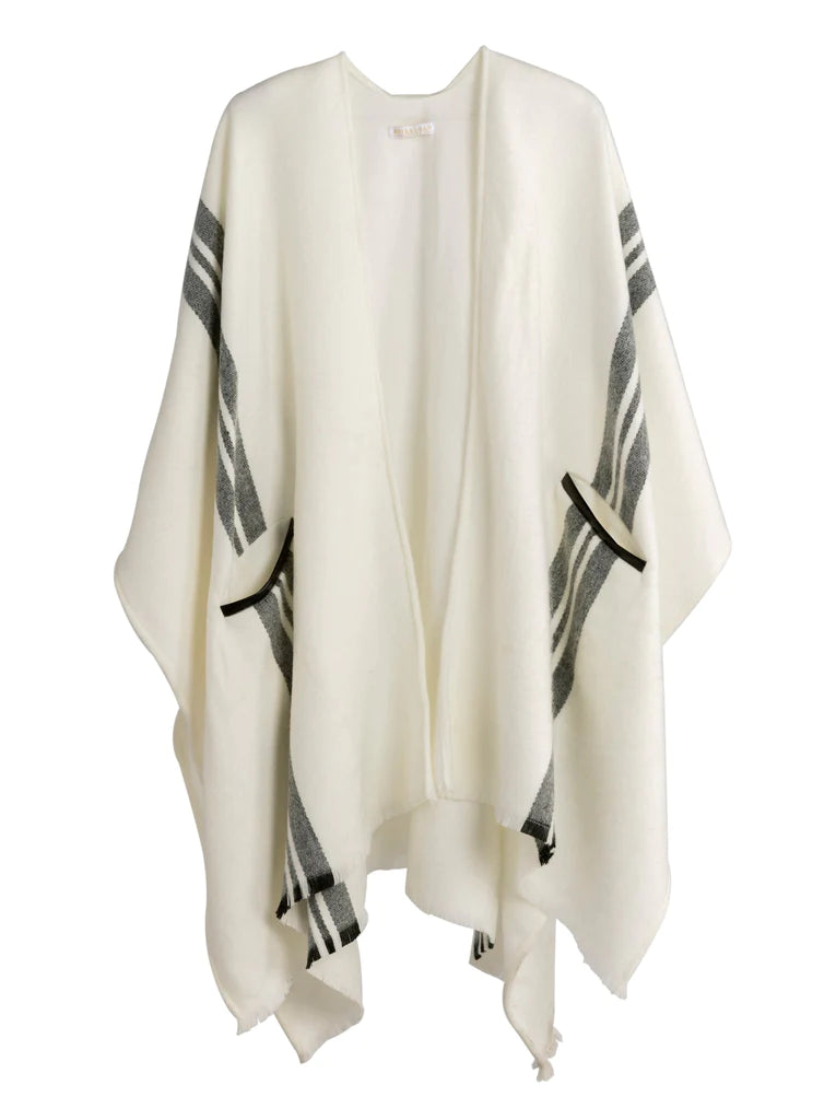 SHIRALEAH LIBRA CAPE, IVORY