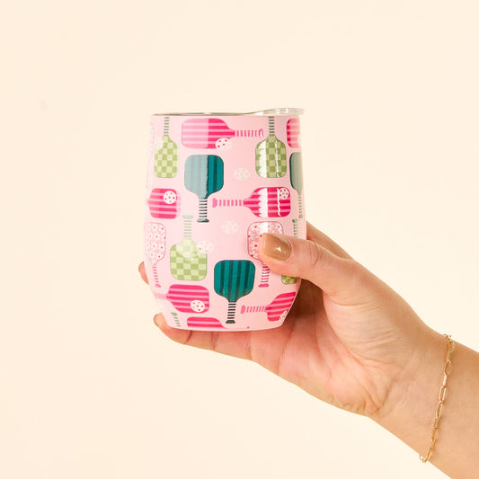 Wine Tumbler-Pickleball Party - Bella Boutique