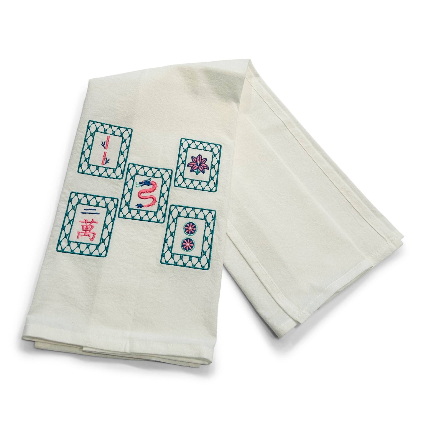 Towel - Mahjong Tiles - Bella Boutique