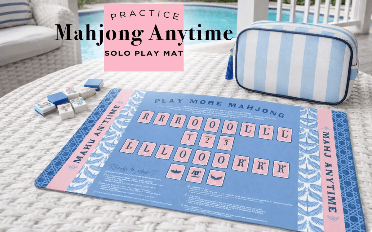 Mahjong Practice Mat | Strategy, Charleston, Training, - Bella Boutique