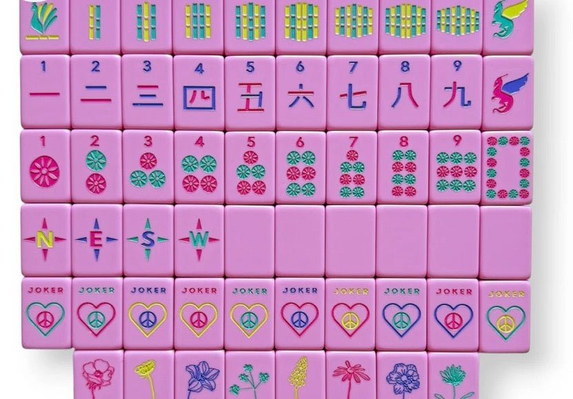 Pretty in Pink OG Mahjong Tiles - Bella Boutique