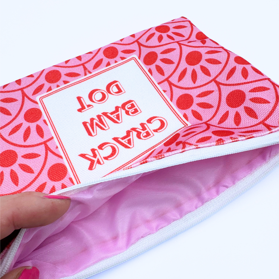 Mahjong Card & Accessory Bag | Fits Oversized League Cards & Mini 20mm Mahjong Tile Sets