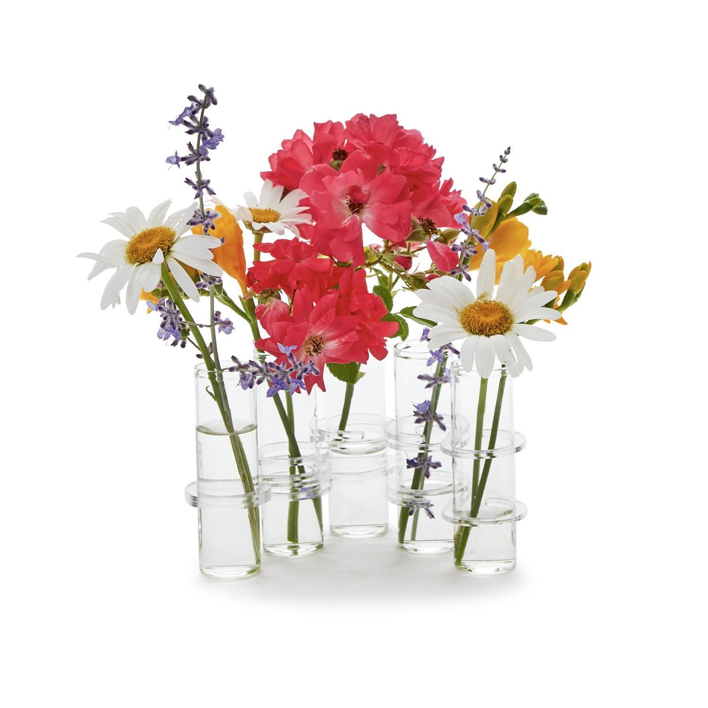 Hinged Tube Flower Vases - Bella Boutique