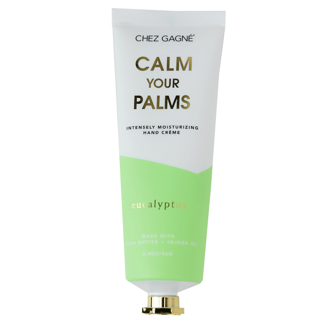 Calm Your Palms - Eucalyptus - Clean + Vegan Hand Crème - 3.4oz - Bella Boutique