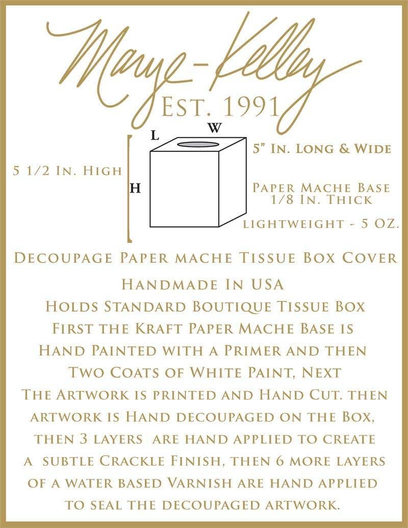 Tiger King Tissue Box Cover - Bella Boutique