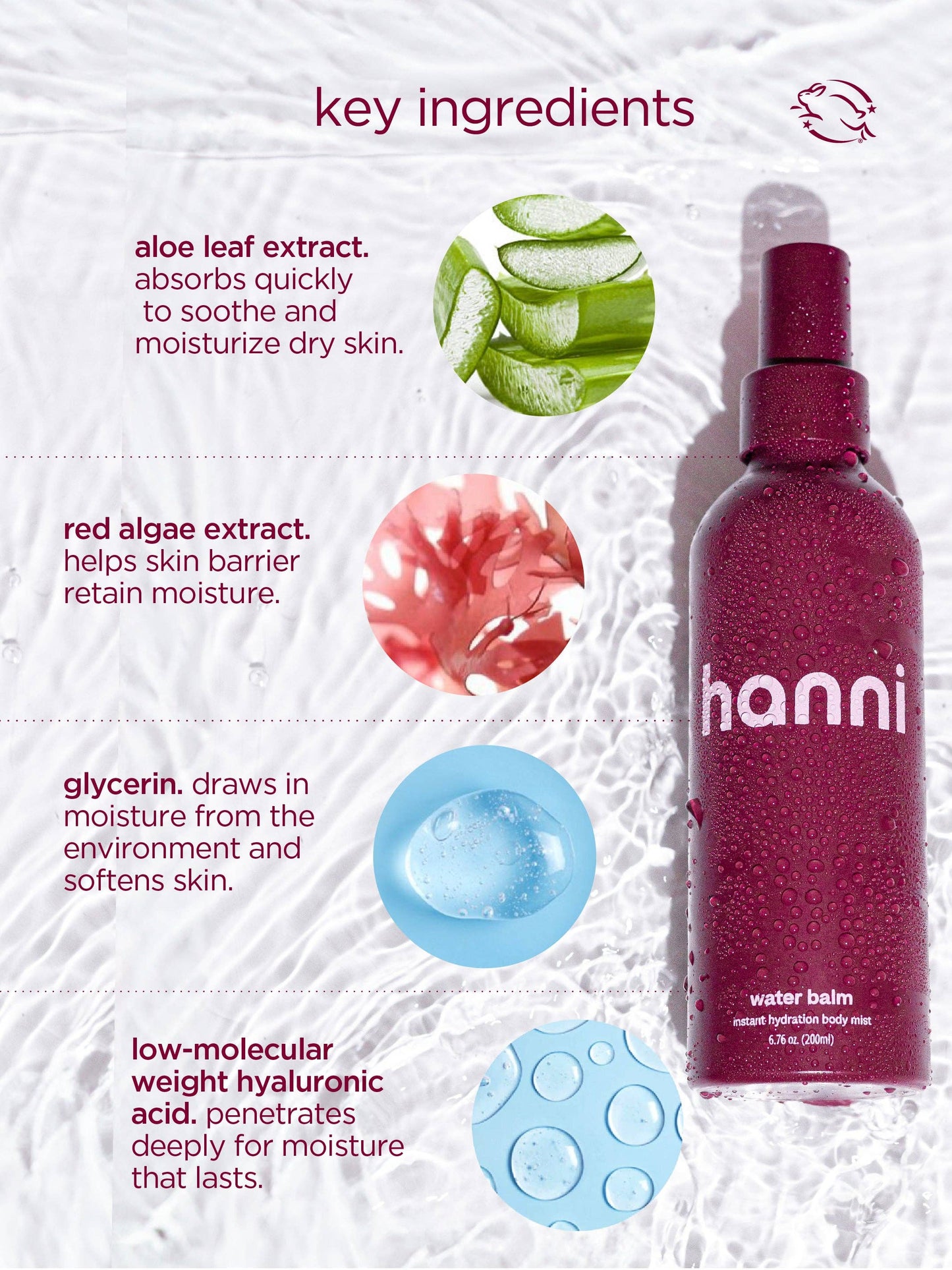 Water balm - spray-on moisturizer - Bella Boutique