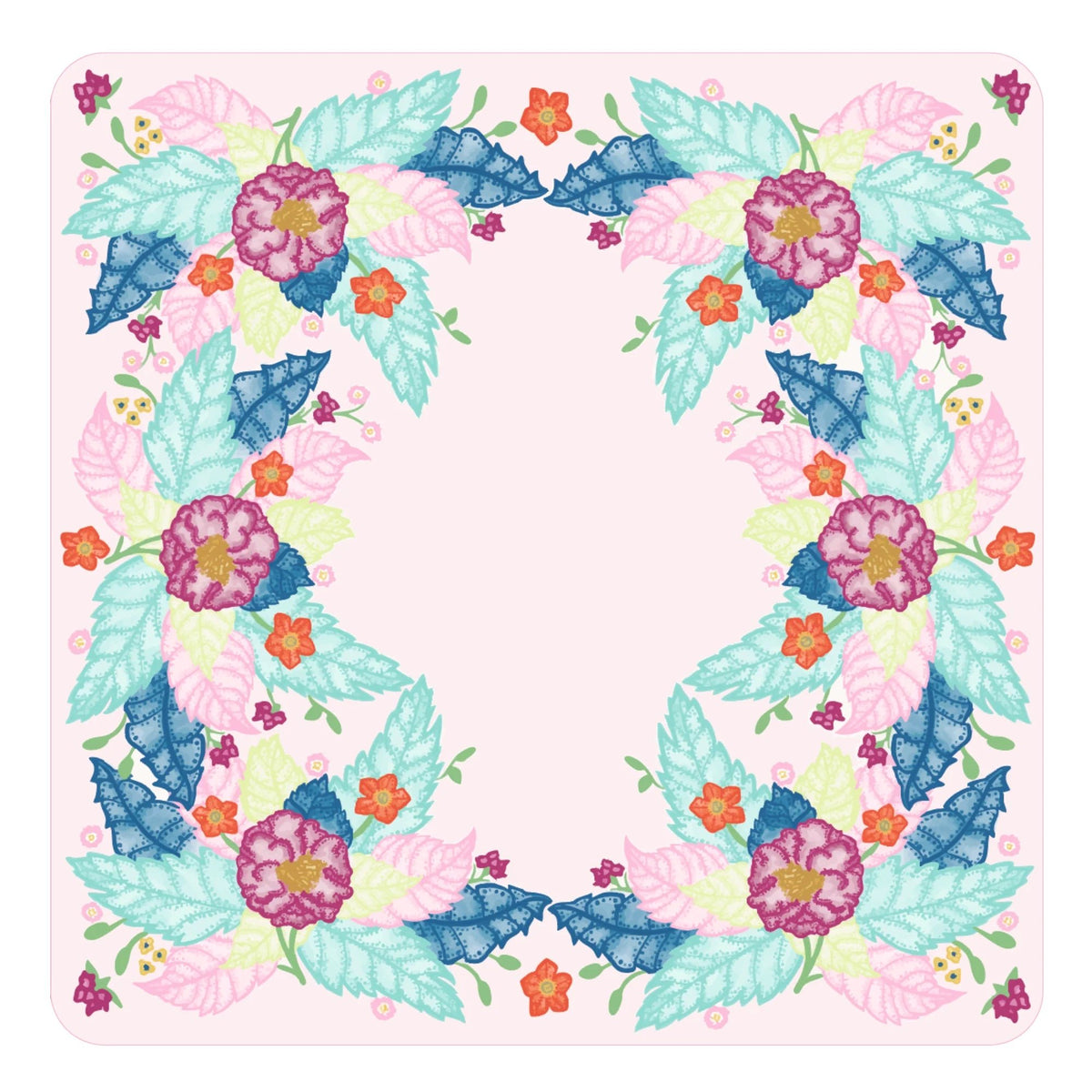 Tobacco Leaf Ginger Jar Mat - Bella Boutique