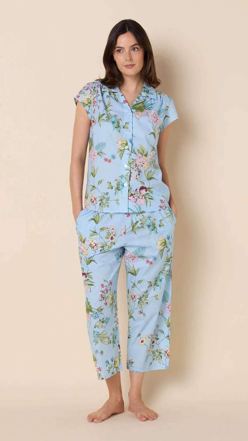 Perch and Bloom Luxe Pima Capri Set