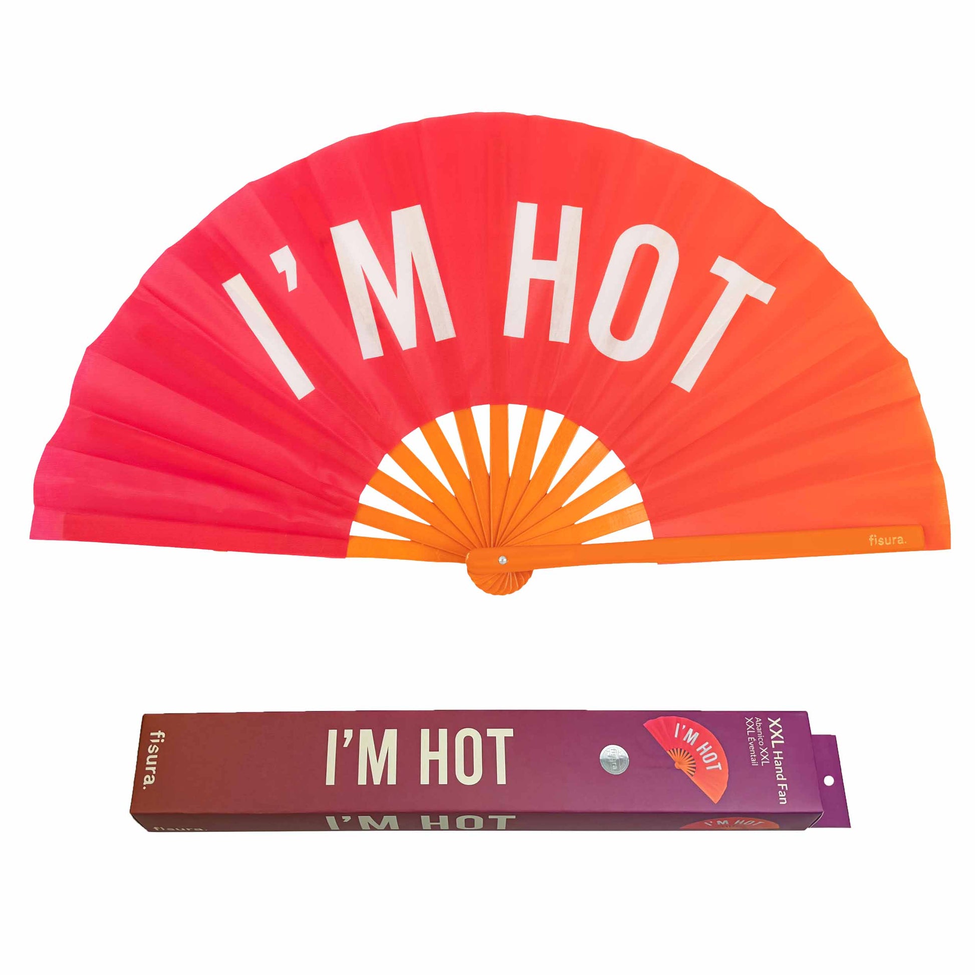 XXL "I'm Hot" Hand Fan - Bella Boutique