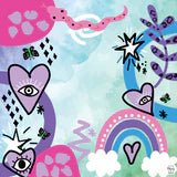 LUCKY CHARMS WATERCOLOR WHIMSY MAT - Bella Boutique