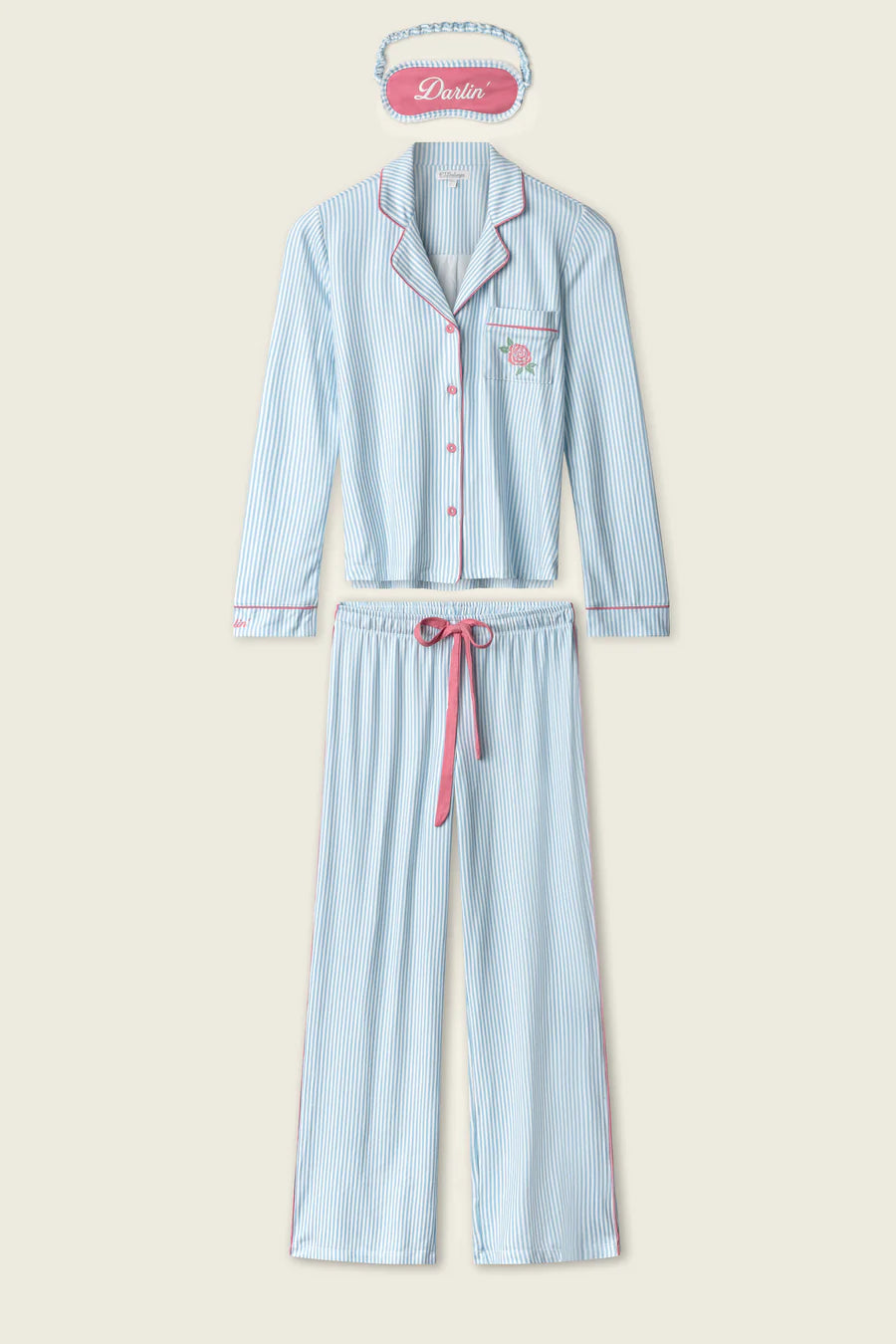 PJ Set Western Blooms - Bella Boutique