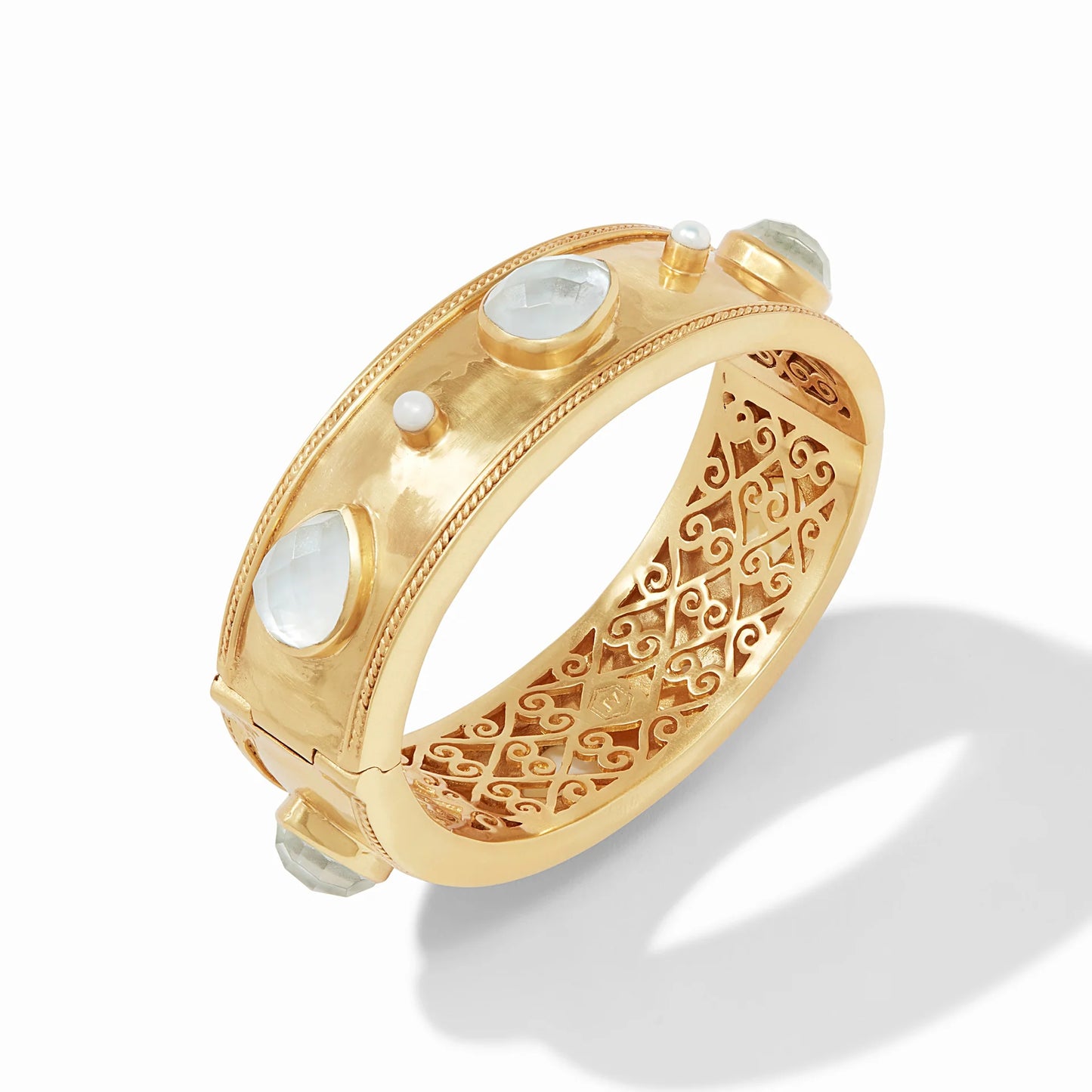 Julie Vos Cannes Statement Hinge Bangle