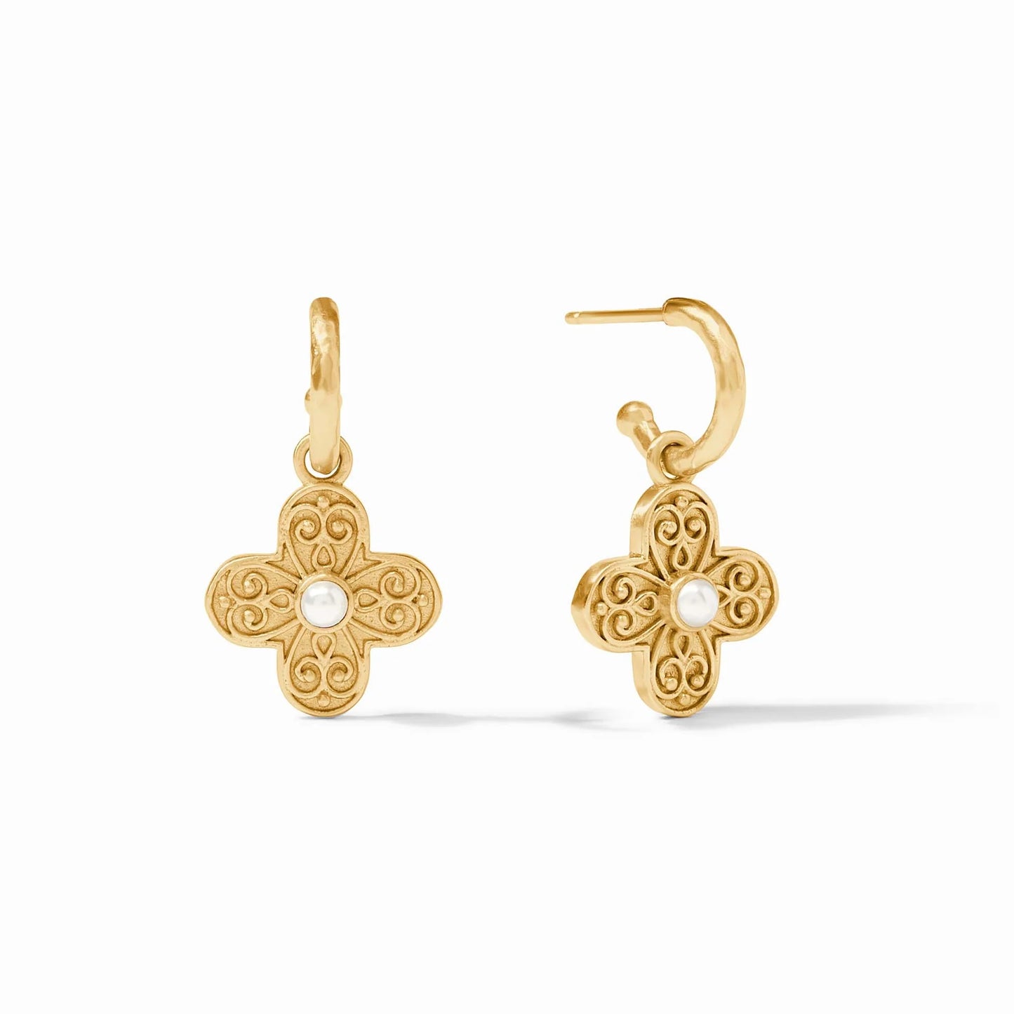 Corinth Hoop & Charm Earring - Bella Boutique