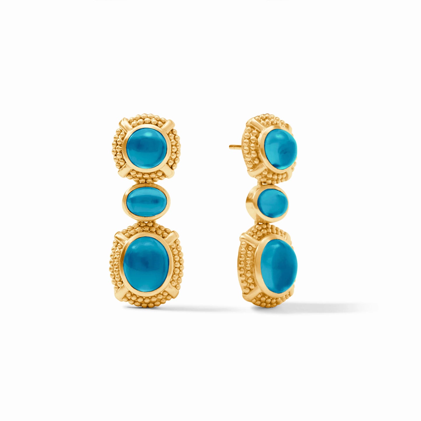 Cabochon Statement Earring - Bella Boutique