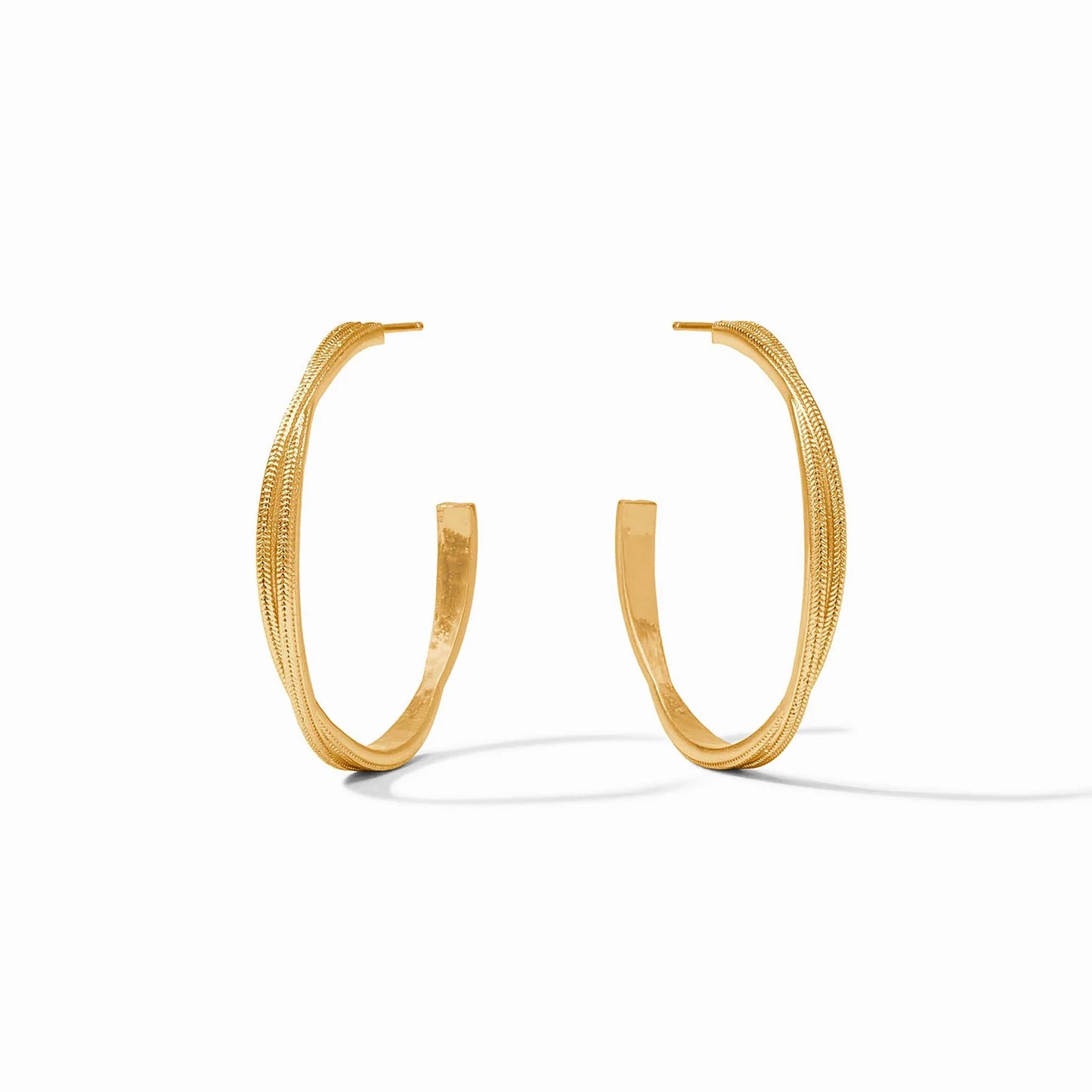 Cheval Twist Hoop M - Bella Boutique