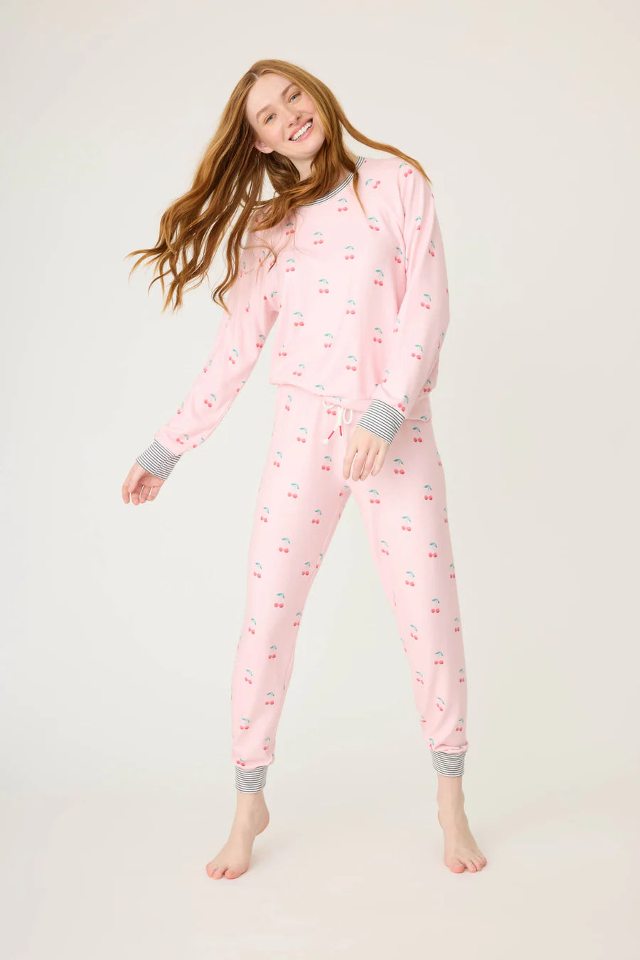 Jam Pant Life is Sweet Cherries - Bella Boutique