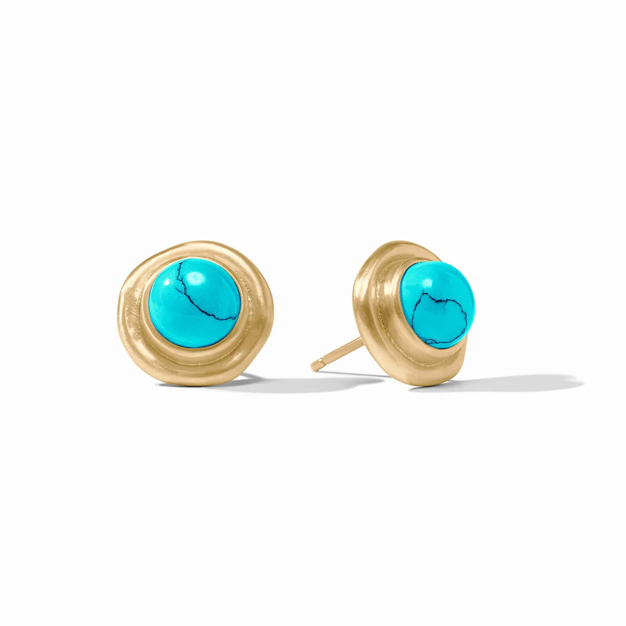 Wave Stone Studs - Bella Boutique