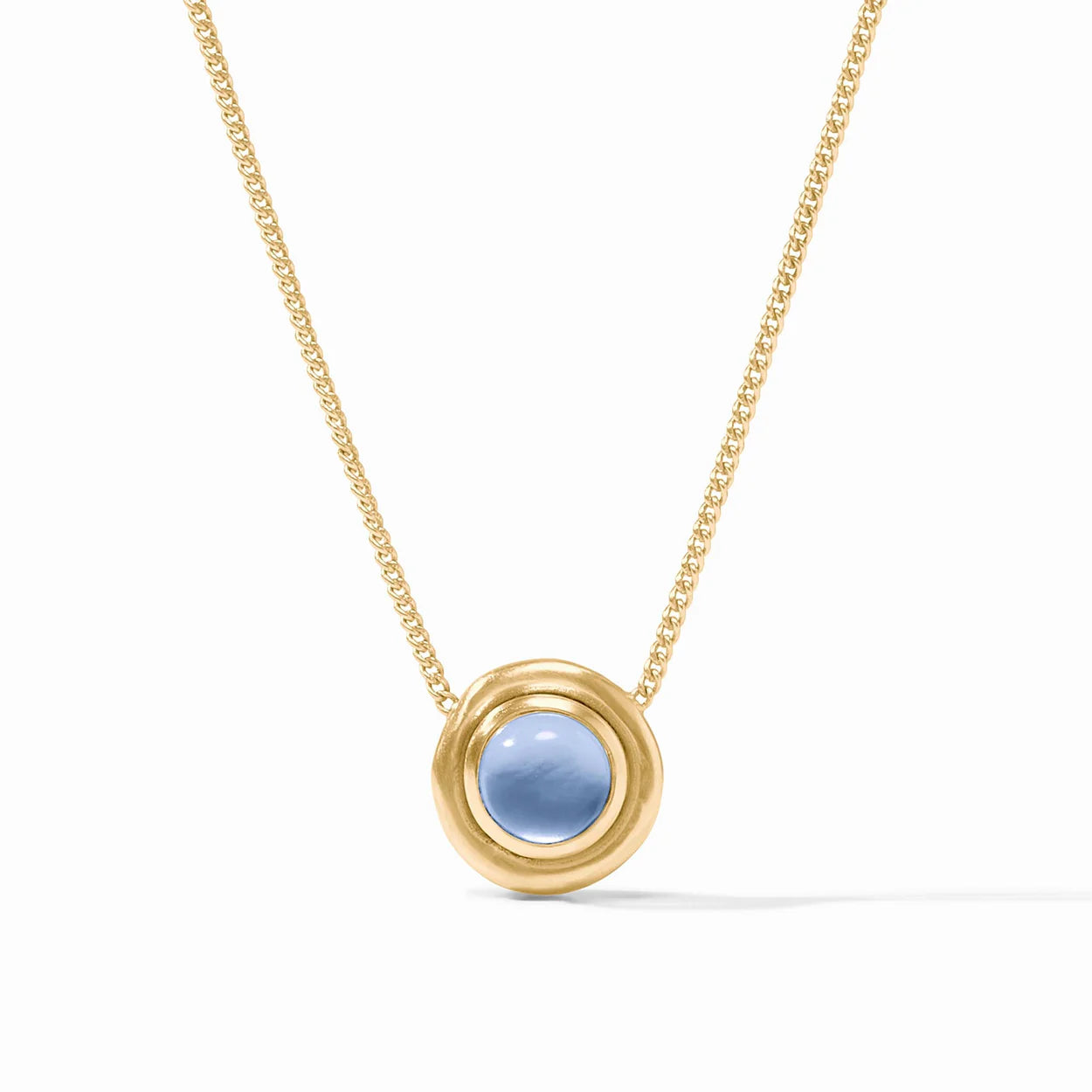 Wave Stone Delicate Necklace - Bella Boutique