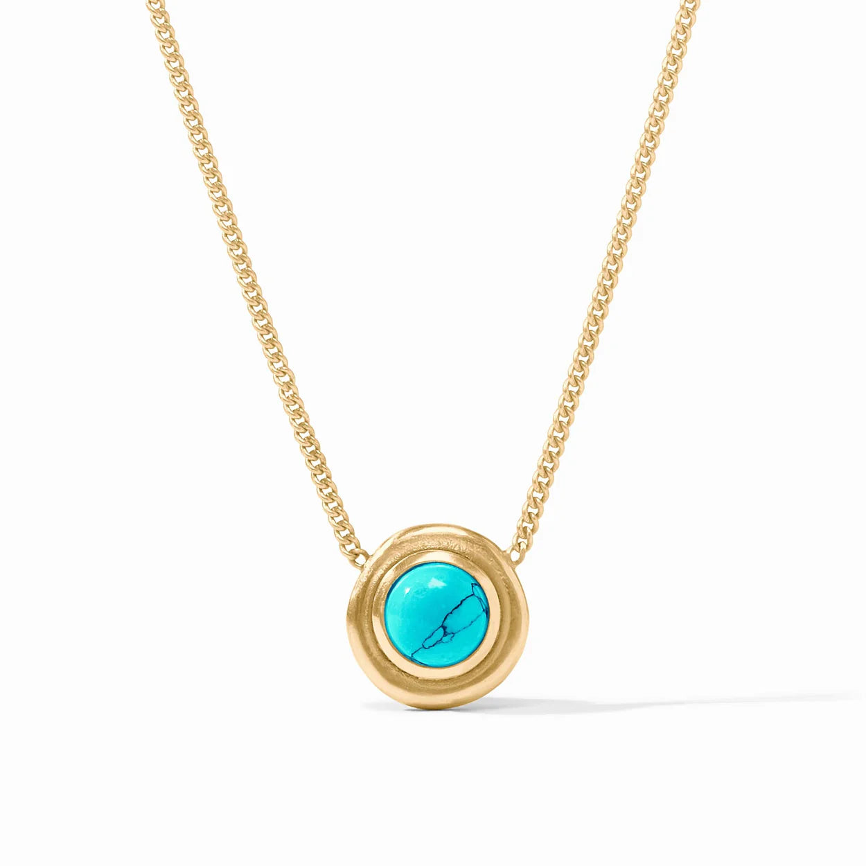 Wave Stone Delicate Necklace - Bella Boutique