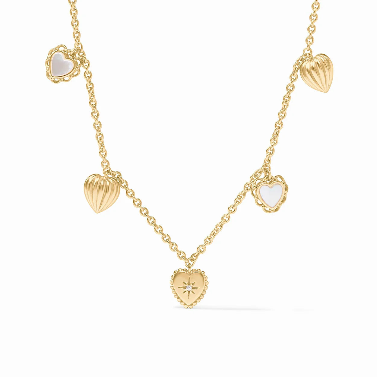 Heart Delicate Charm Necklace - Bella Boutique