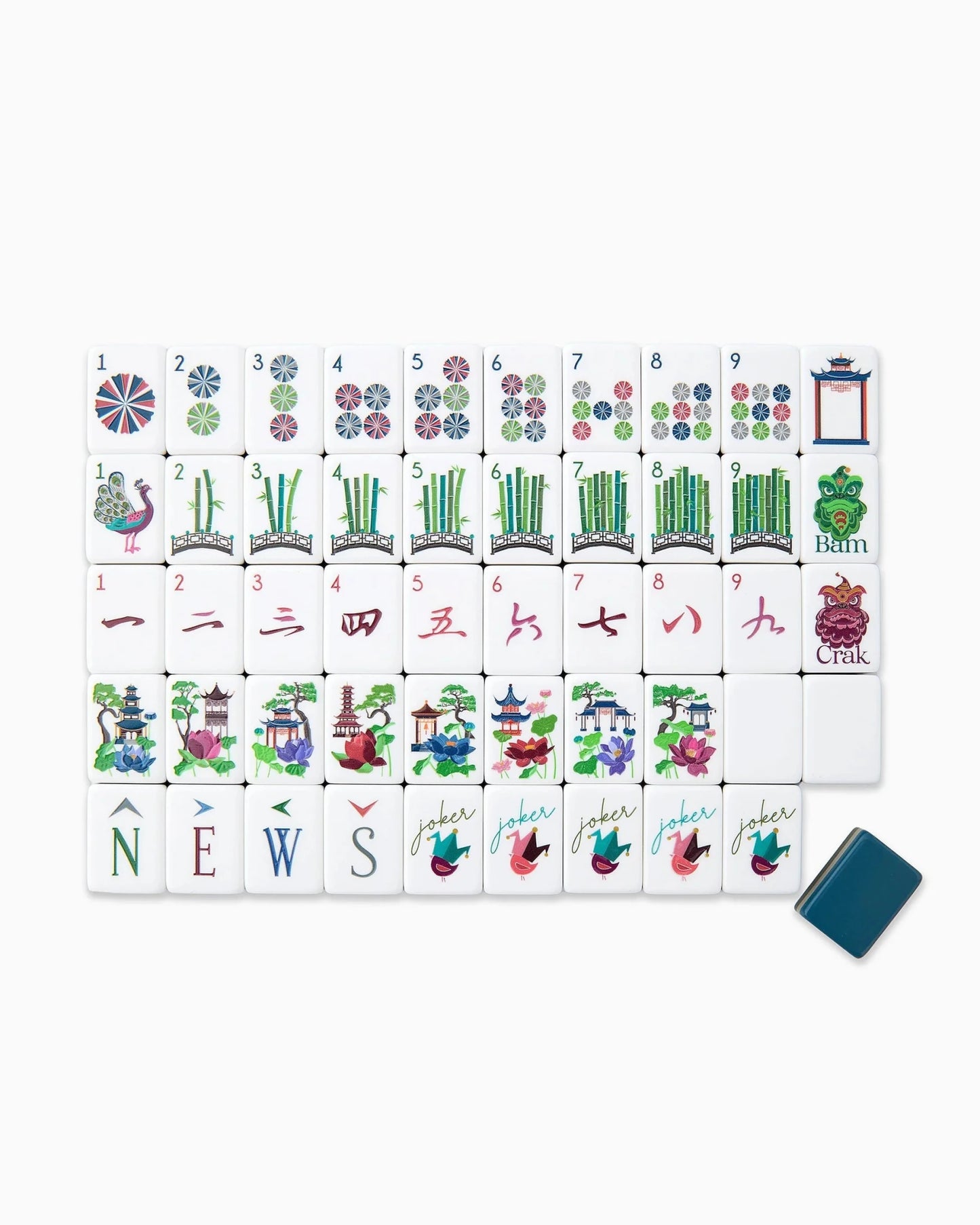 Gatsby Oh My Mahjong Tiles - Bella Boutique