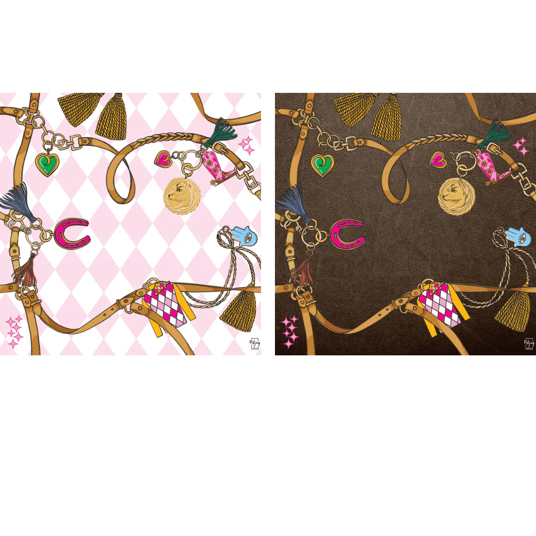 DOUBLE-SIDED MAT | Double the Fun/YEAR OF THE HORSE - Bella Boutique