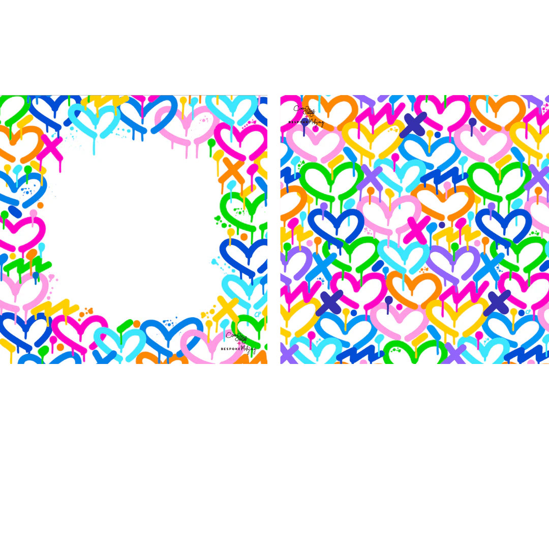 DOUBLE-SIDED MAT | Double the Fun/Bespoke x Corey Paige - ELECTRIC LOVE MAT - Bella Boutique