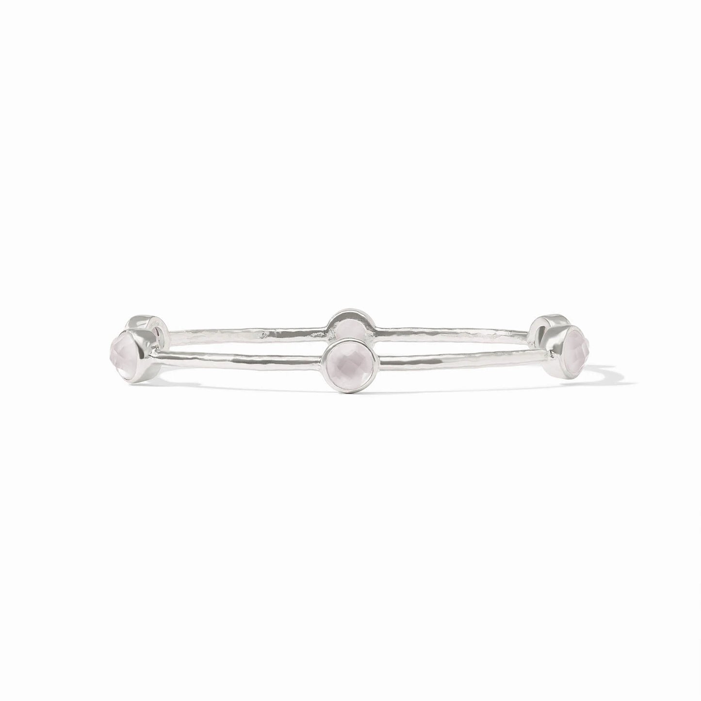 Milano Luxe Bangle Silver Medium - Bella Boutique
