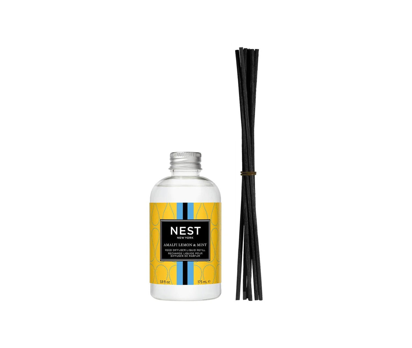 Amalfi Lemon & Mint Liquid Diffuser Refill - Bella Boutique