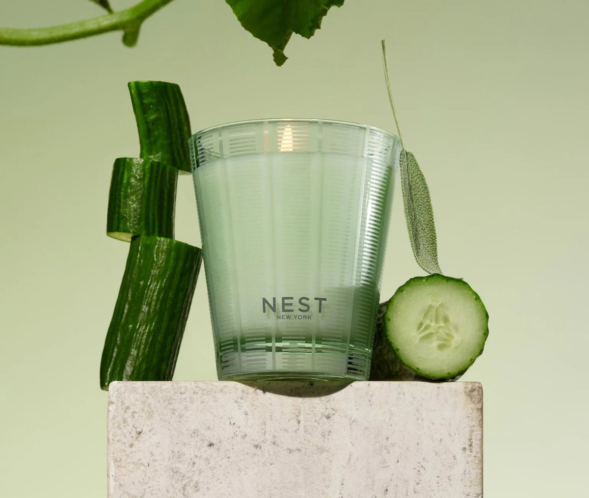 Cucumber & Sage Classic Candle 8.1oz - Bella Boutique