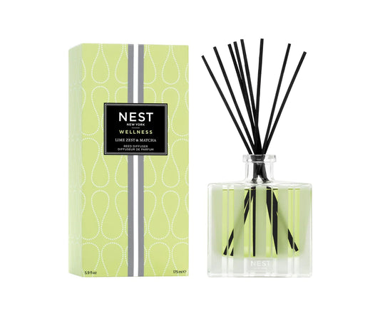 Nest Lime Zest and Matcha Reed Diffuser - Bella Boutique
