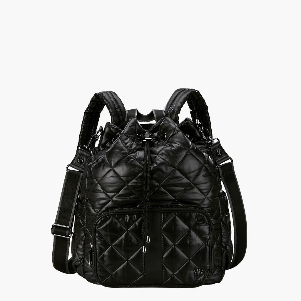 Maxed Out Bucket Backpack/Crossbody - Bella Boutique