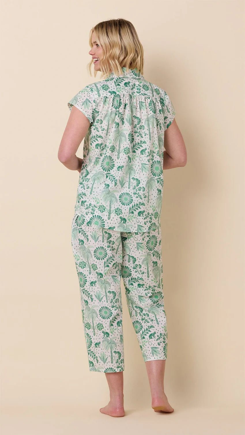 Palmera Luxe Voile Capri Green - Bella Boutique