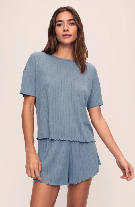 Pointelle Tee