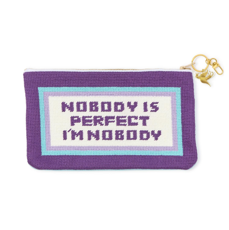 Nobody Is Perfect Pouch - Bella Boutique