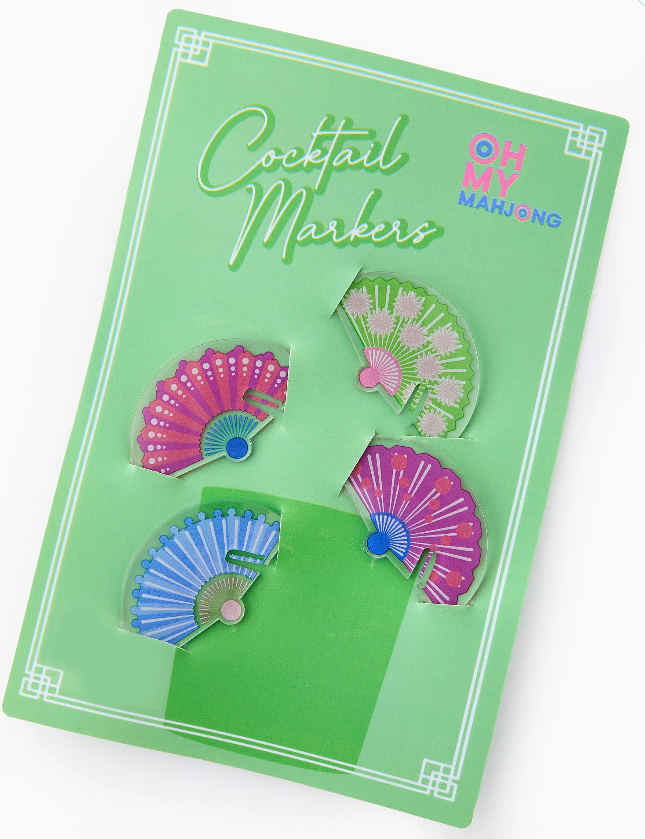 Fan Cocktail Markers - Bella Boutique