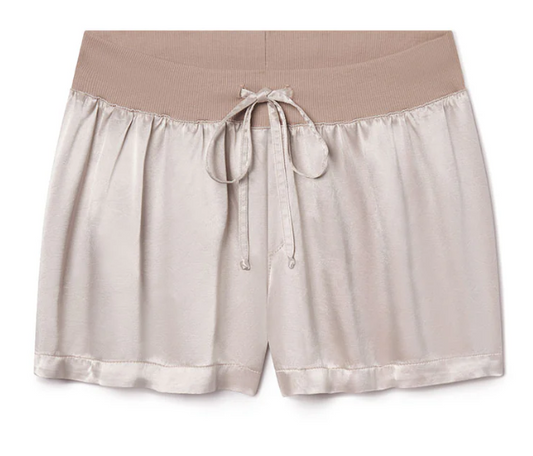 Cloudy Mocha Mikel Short PJ Harlow - Bella Boutique
