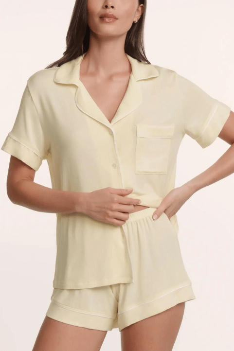 Buttercream Ivory Relax Gisele Short Set - Bella Boutique
