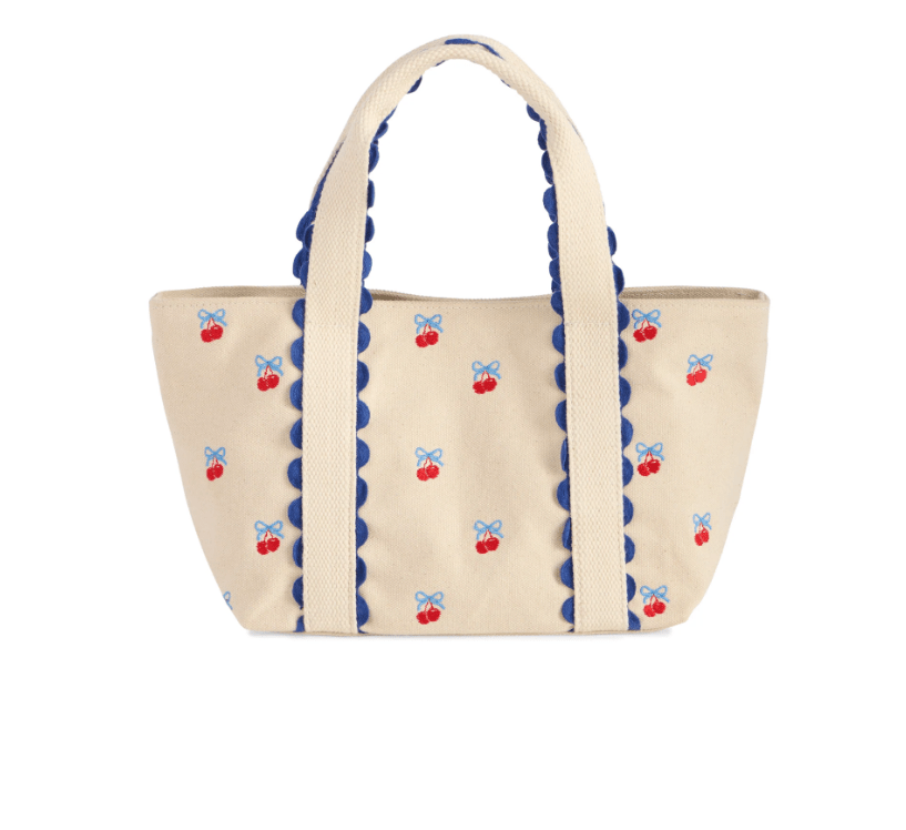 Cherry Icons Mini Tote - Bella Boutique