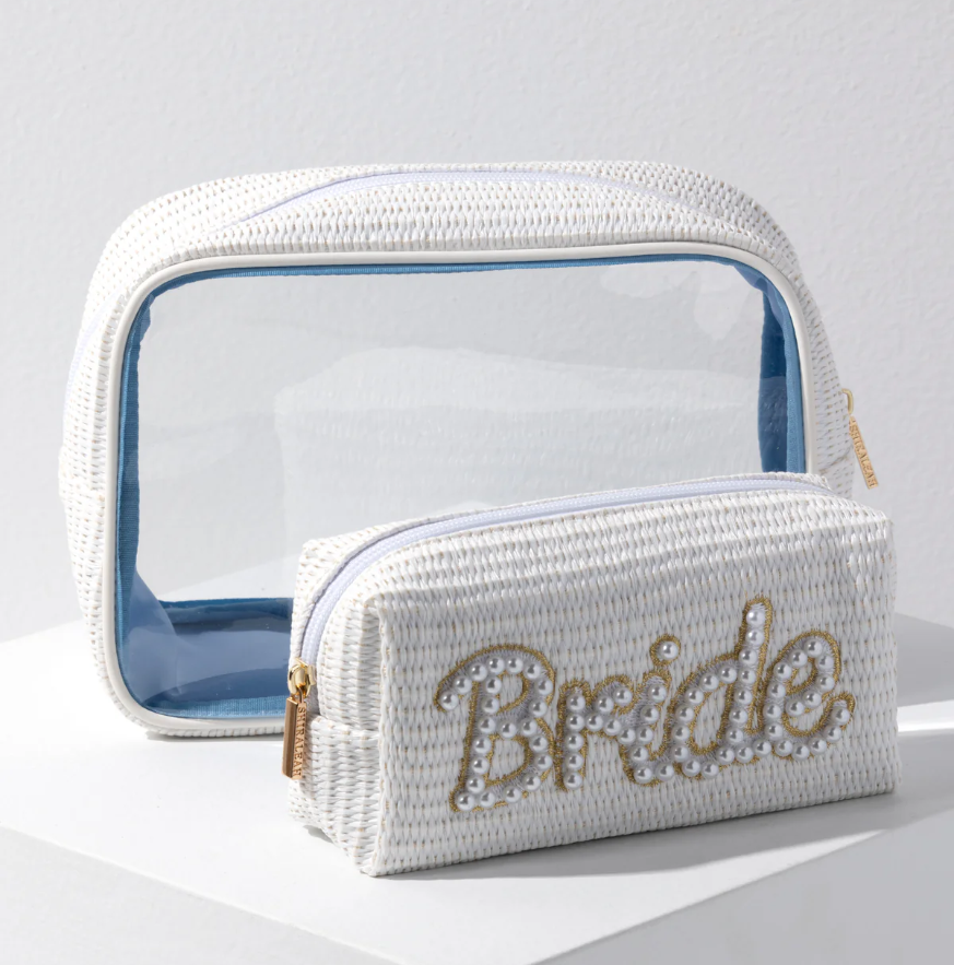 Bride Set of 2 Cosmetic Case - Bella Boutique