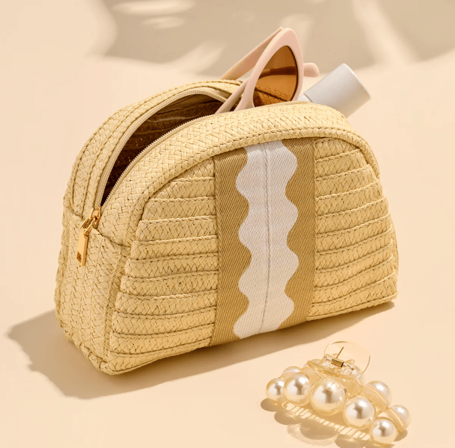 Marbella Zip Pouch - Bella Boutique