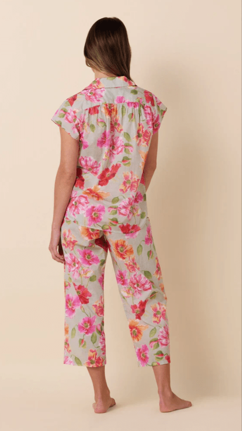 Clementina Voile Capri Pajamas - Bella Boutique