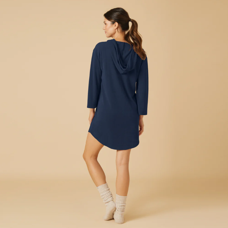 Terry Hooded Lounger - Bella Boutique