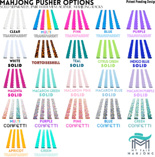 MAHJONG RACK PUSHER ADD-ON - MAGNETIC Rack - Bella Boutique