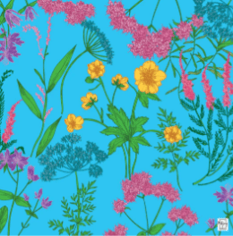 Garden Glow Mat Bespoke Mahjong - Bella Boutique