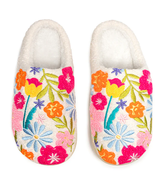 Living Royal Flower Bloom Slippers - Bella Boutique