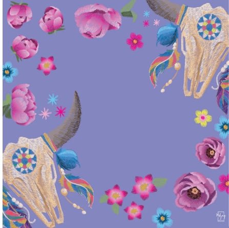 Luxe Longhorn Mat - Bella Boutique
