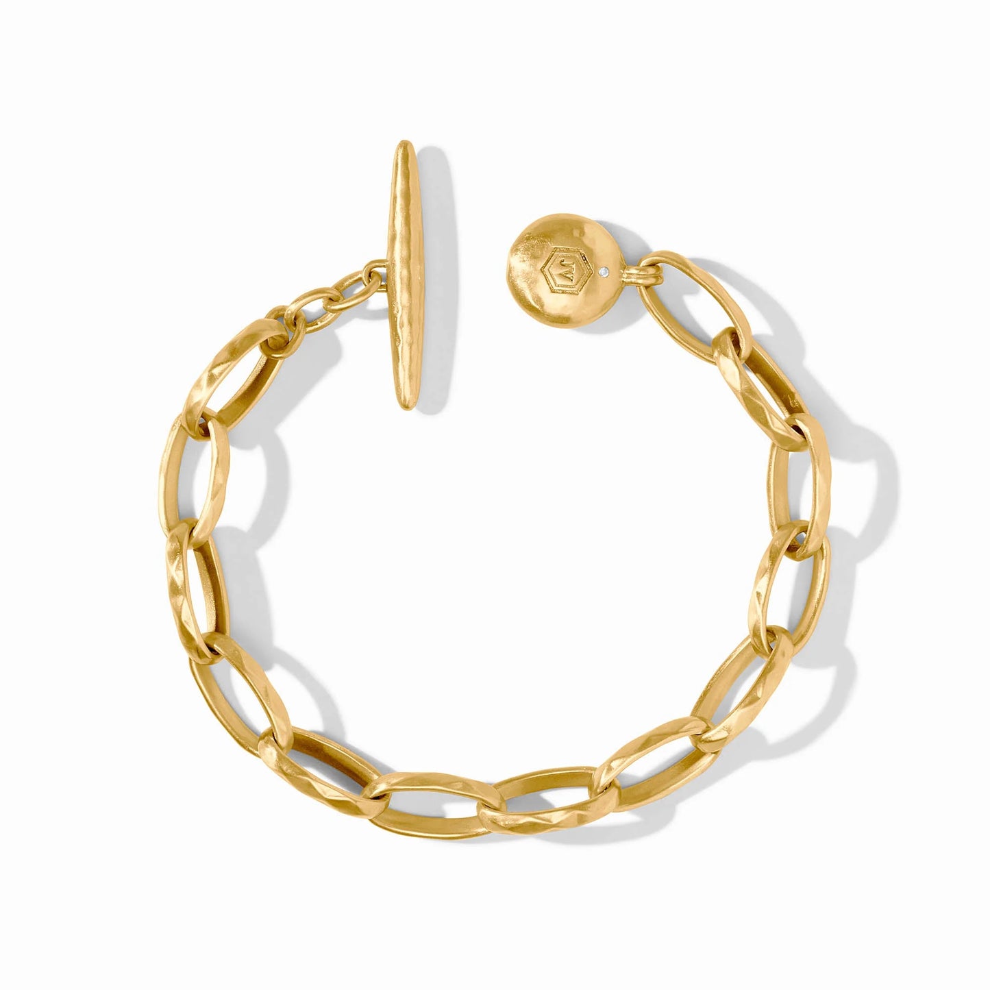 Solara Link Bracelet Gold - Bella Boutique